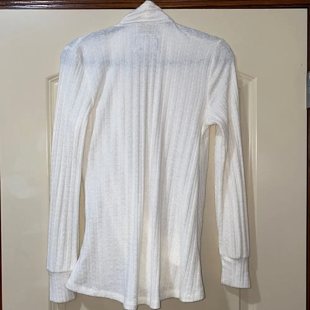 ANTHROPOLOGIE MAEVE Long Sleeve Maeve Tunic Sweater Cream Women’s Size Small